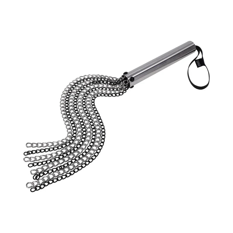 Sportsheets Edge Metal Chain Flogger – Weighted Impact & Temperature Play