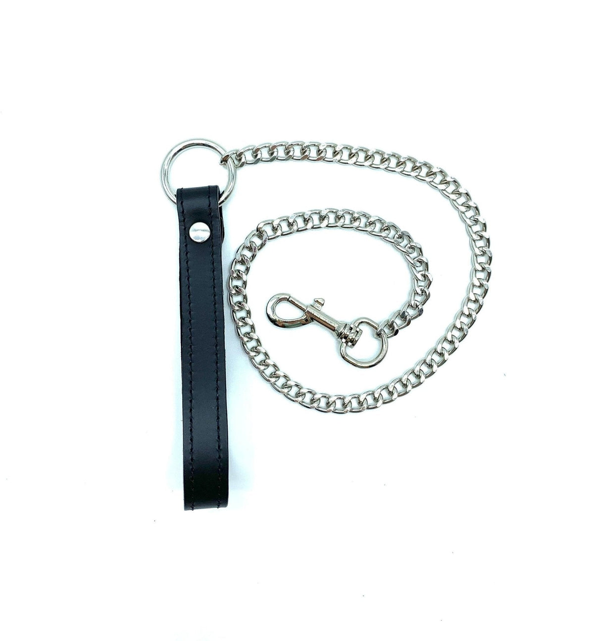 TANGO Leather Leash with Chain