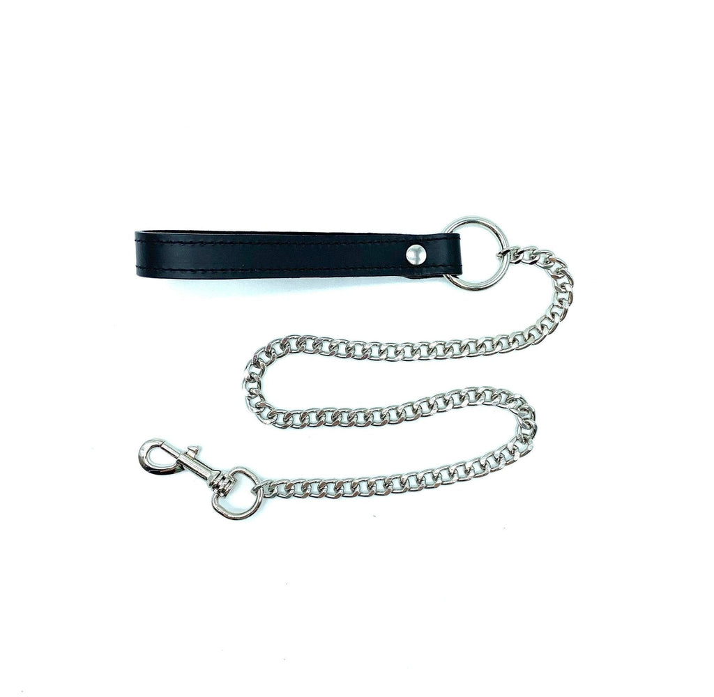 TANGO Leather Leash with Chain