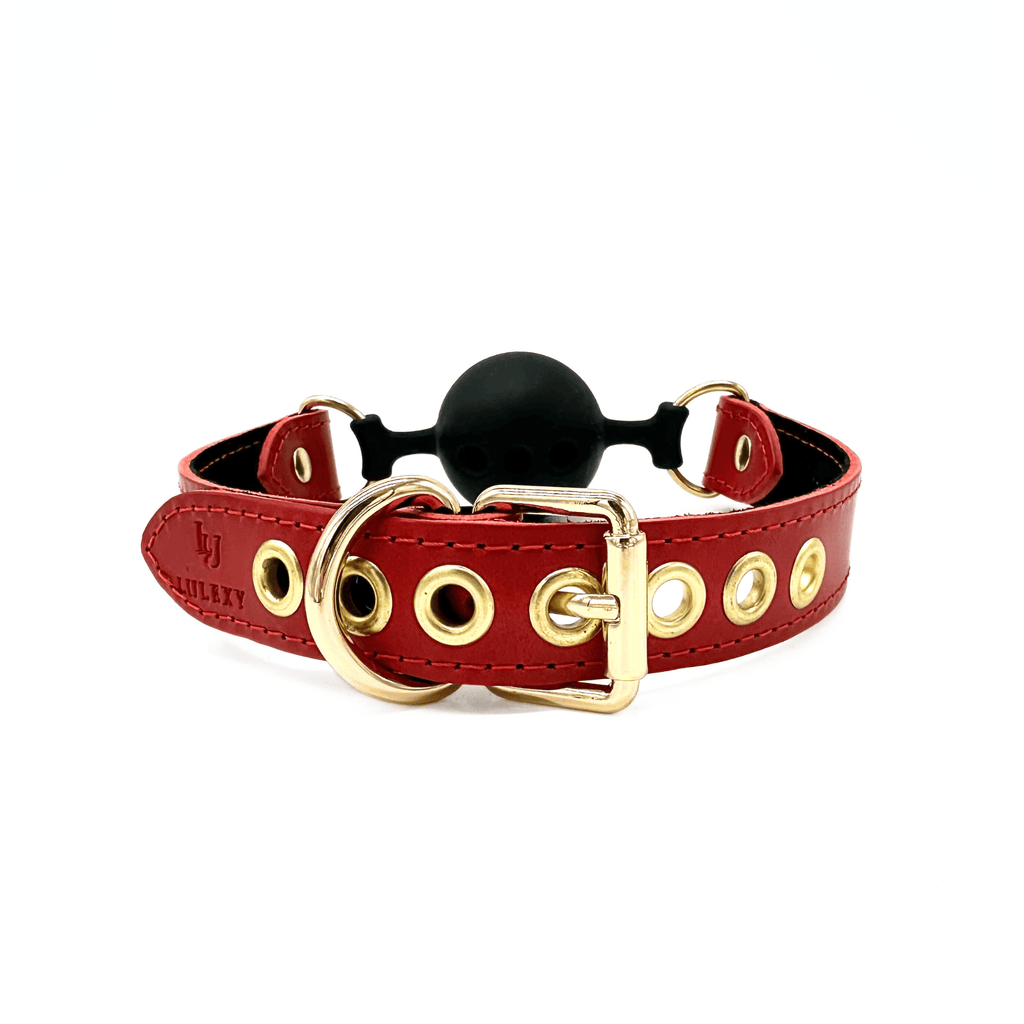 TANGO Italian Leather Ball Gag