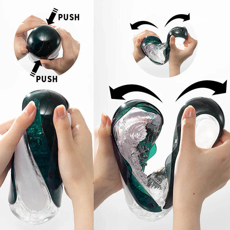 TENGA FLIP 360 Male Masturbator – Reusable Vacuum Stroker with Pressure Control