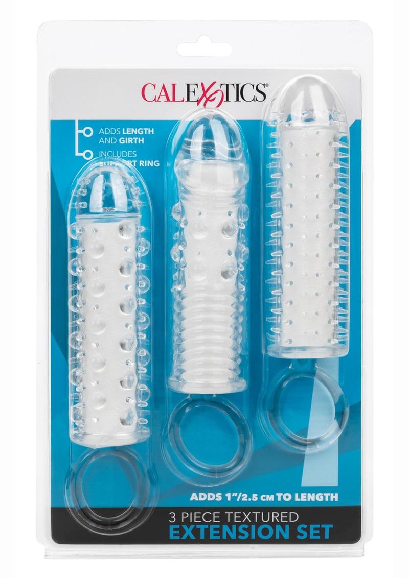 Calexotics Textured Penis Extension Set