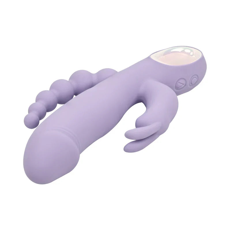Adam & Eve Thrust Bunny Triple Stimulating Rabbit Vibrator