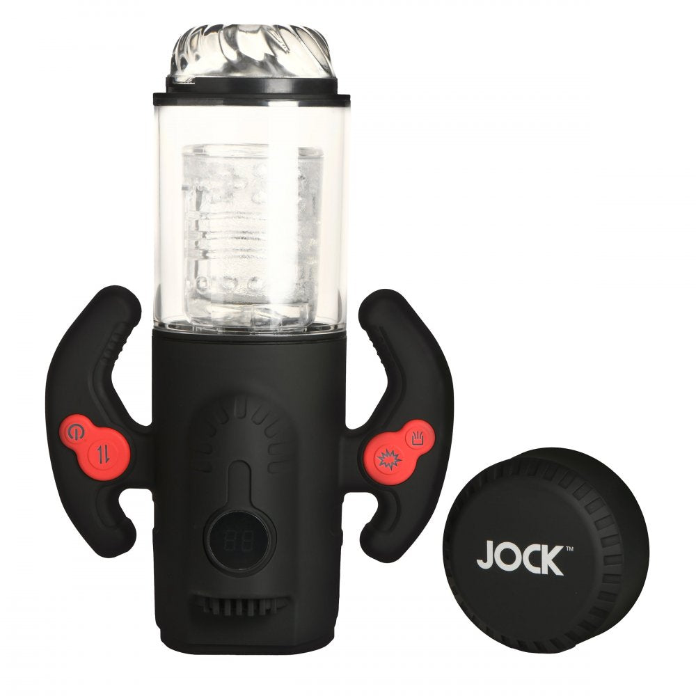JOCK Advanced Turbo Max Spinning, Thrusting, & Sucking Masturbator