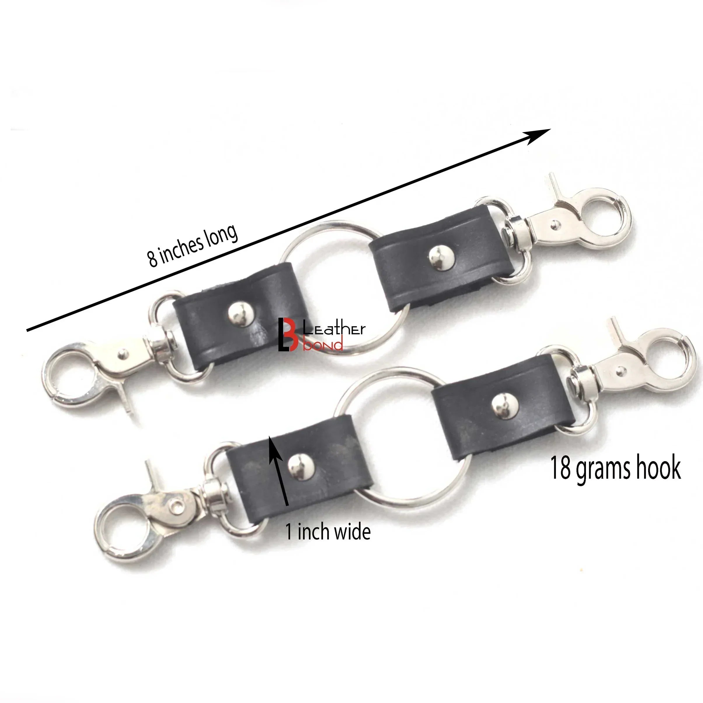11-Piece Cowhide Leather Bondage Kit Collar, Ankle & Wrist Cuffs, Hogties, Leash & Connectors | Couples BDSM Set