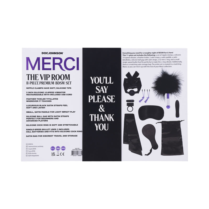Merci The VIP Room Premium BDSM Set
