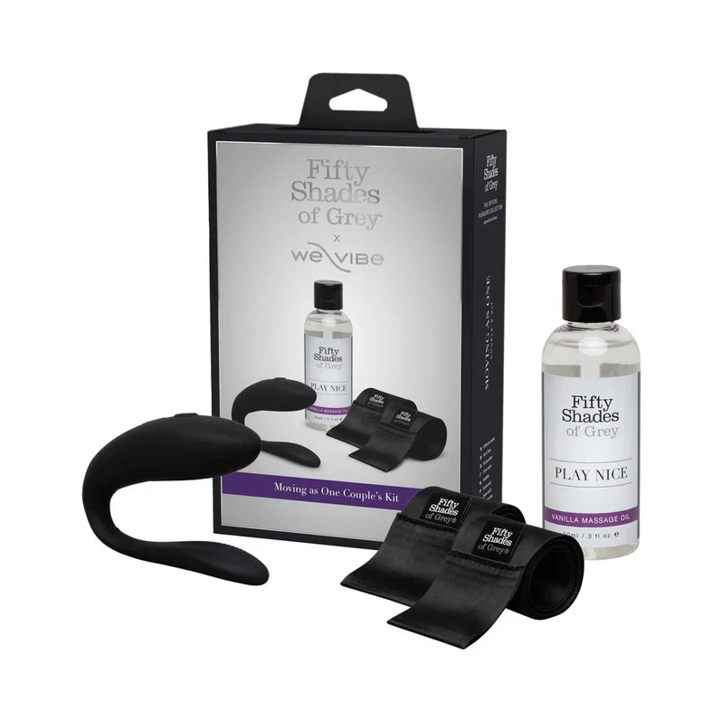 Fifty Shades of Grey x We-Vibe Moving As One Couple's Kit