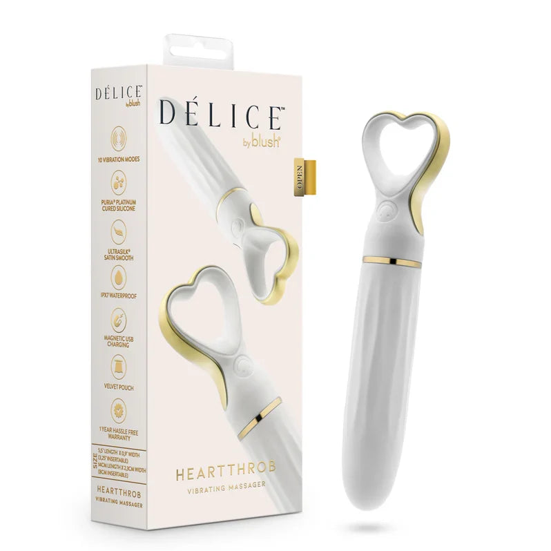 Delice Heartthrob Bullet Vibrator with Handle