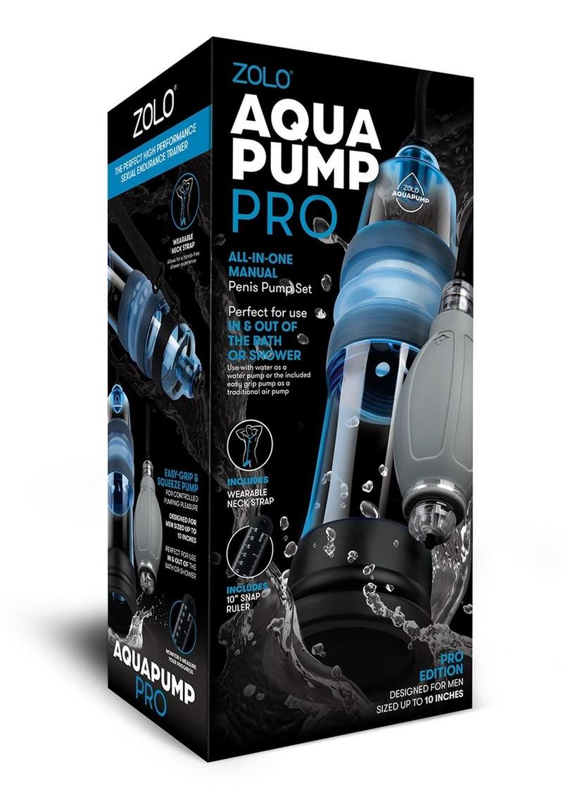 Zolo Aqua Pump Pro All-in-One Manual Penis Pump